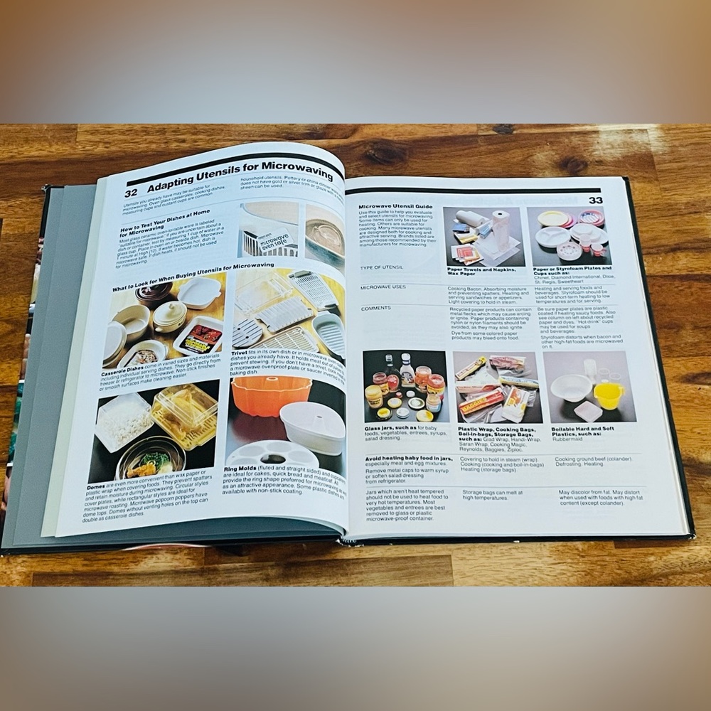The Microwave Guide and Cookbook – Vintage Hardback (Printed in Japan)